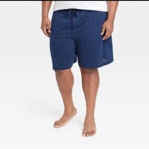 #M06 Goodfellow  Men's Navy Knit  Shorts